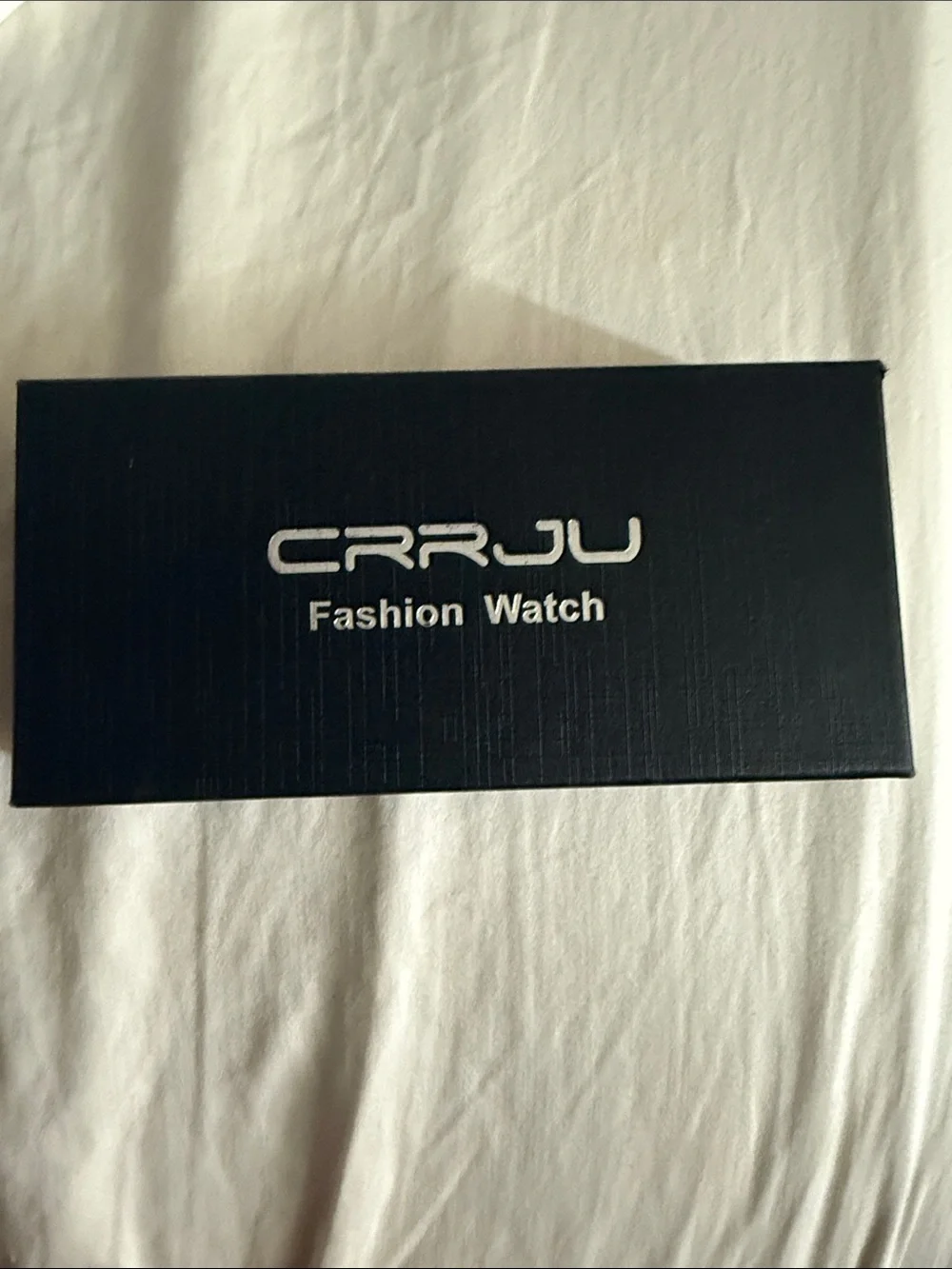 CRRJU CJ2214 Black Stainless Steel Watch Date Chronograph Wristwatch